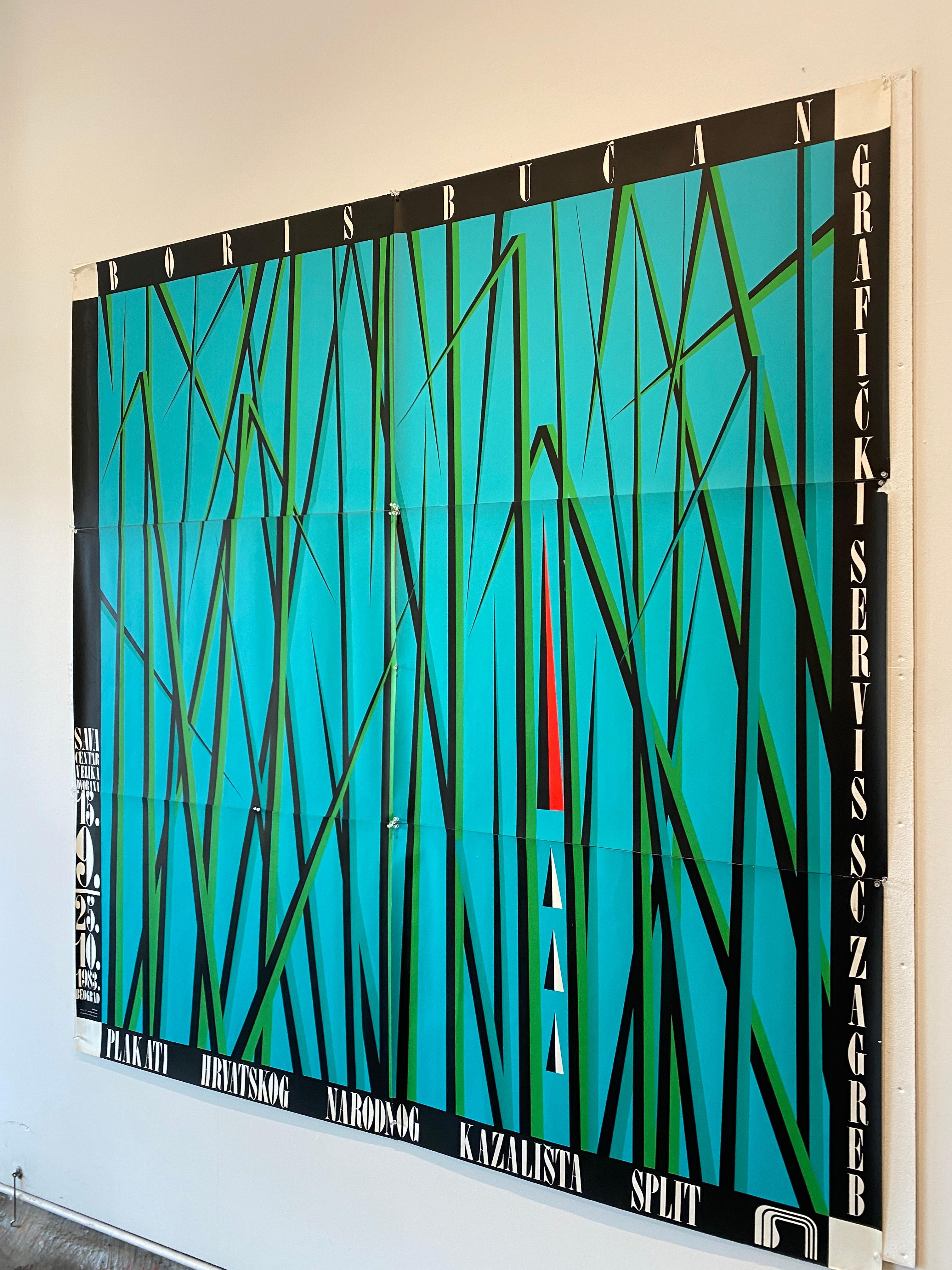 Cartel Vintage Original Boris Bucan 