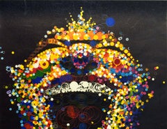 Original Vintage-Poster Carnaval Nizza Frankreich Karneval Feuerwerk Werbung Kunst