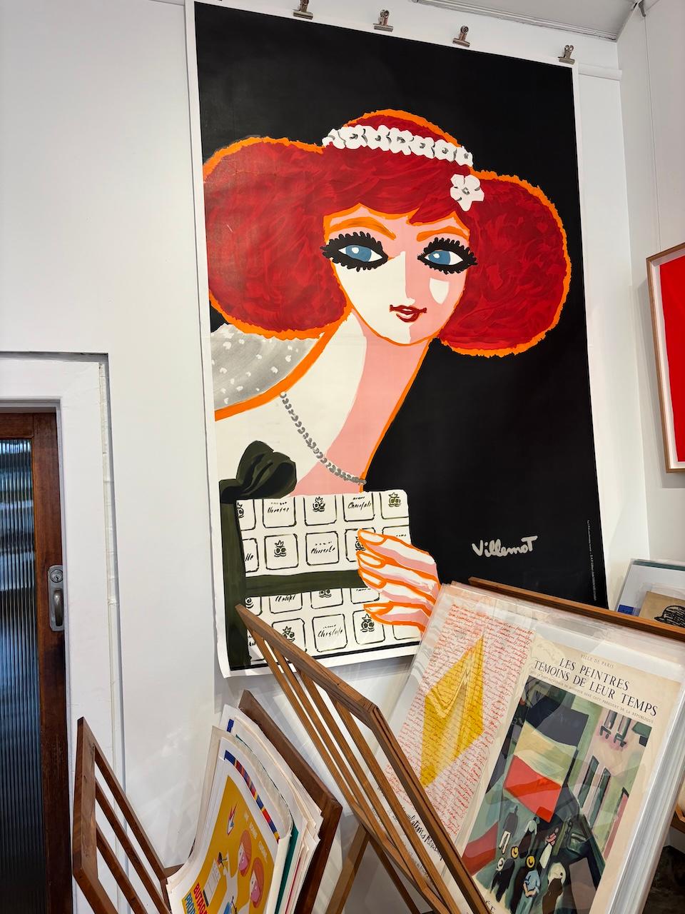 Mid-Century moderno Poster originale d'epoca, 