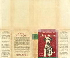 Original Vintage Poster Dog Map Of The World Canine Joseph Patterson Sims