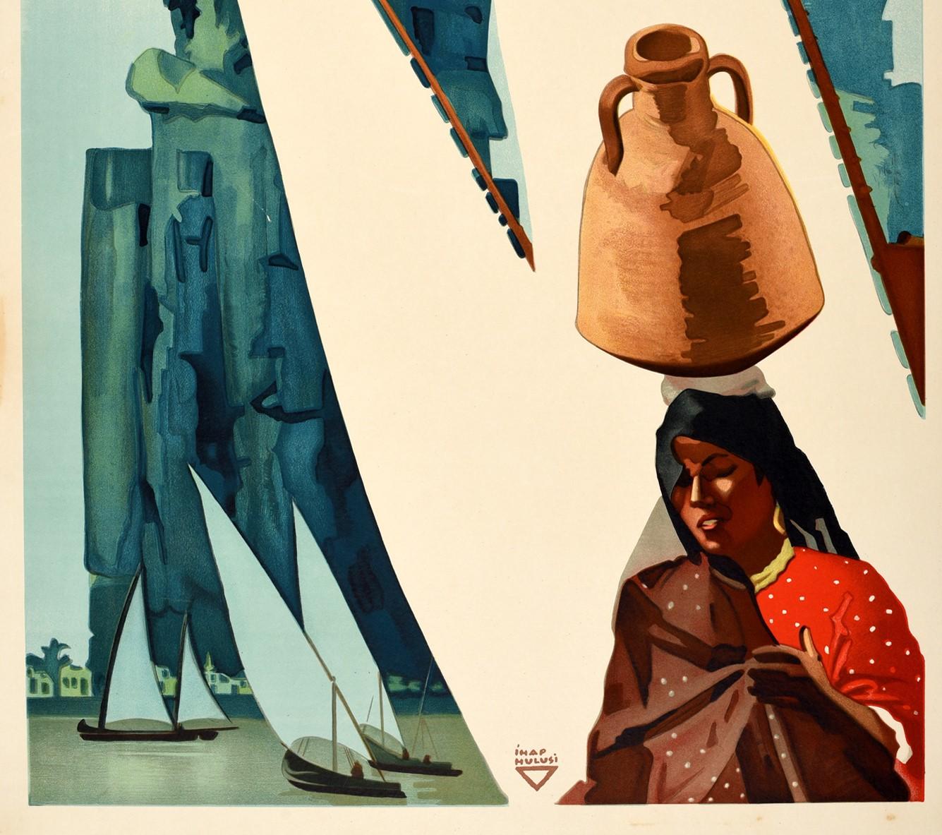 vintage egypt poster