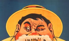 Eugene Oge, Original Vintage Beer Poster, Biere du Lion, Tankard, Mug, 1905