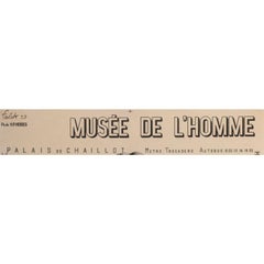 Original Vintage Poster-Falck Jarl-Human History-America Exhibition, 1939