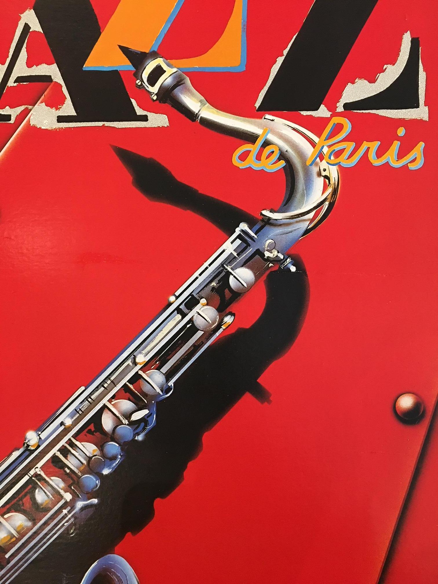 1988 jazz fest poster