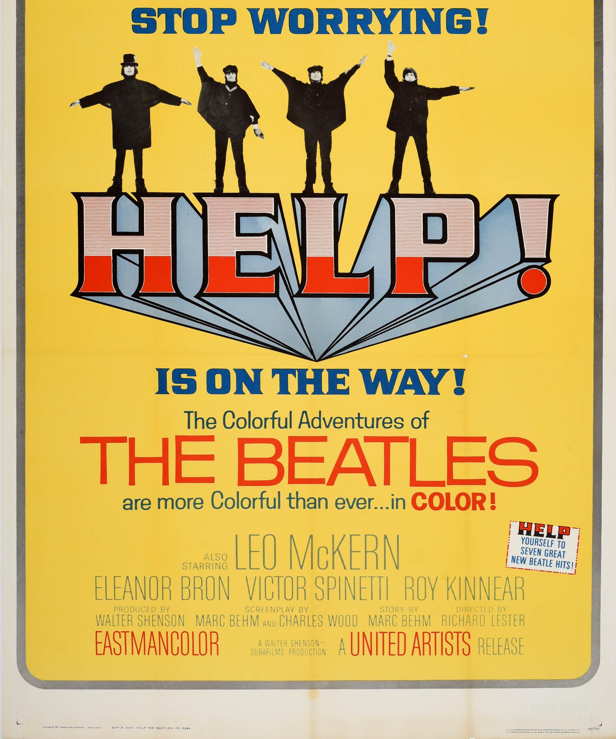 affiche beatles originale