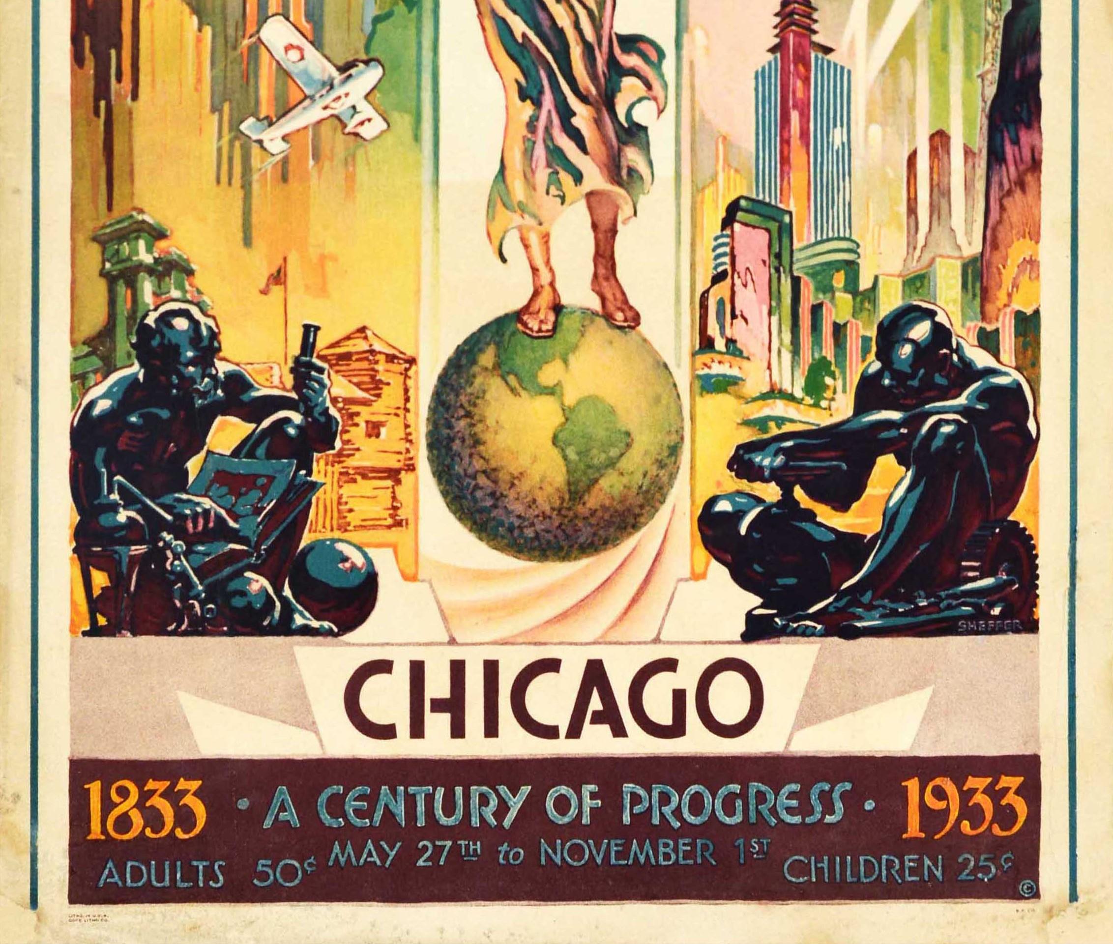 world's fair chicago poster