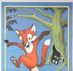 Original Vintage Poster Fox Creek Wines McLaren Vale South Australia Drink Ad