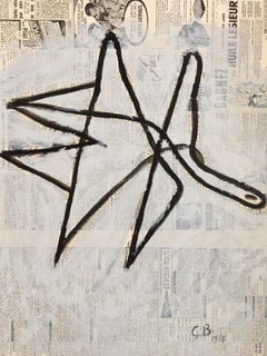 Affiche Ancienne Originale George Braque Galerie Maeght 1956 Lithographie Exposition