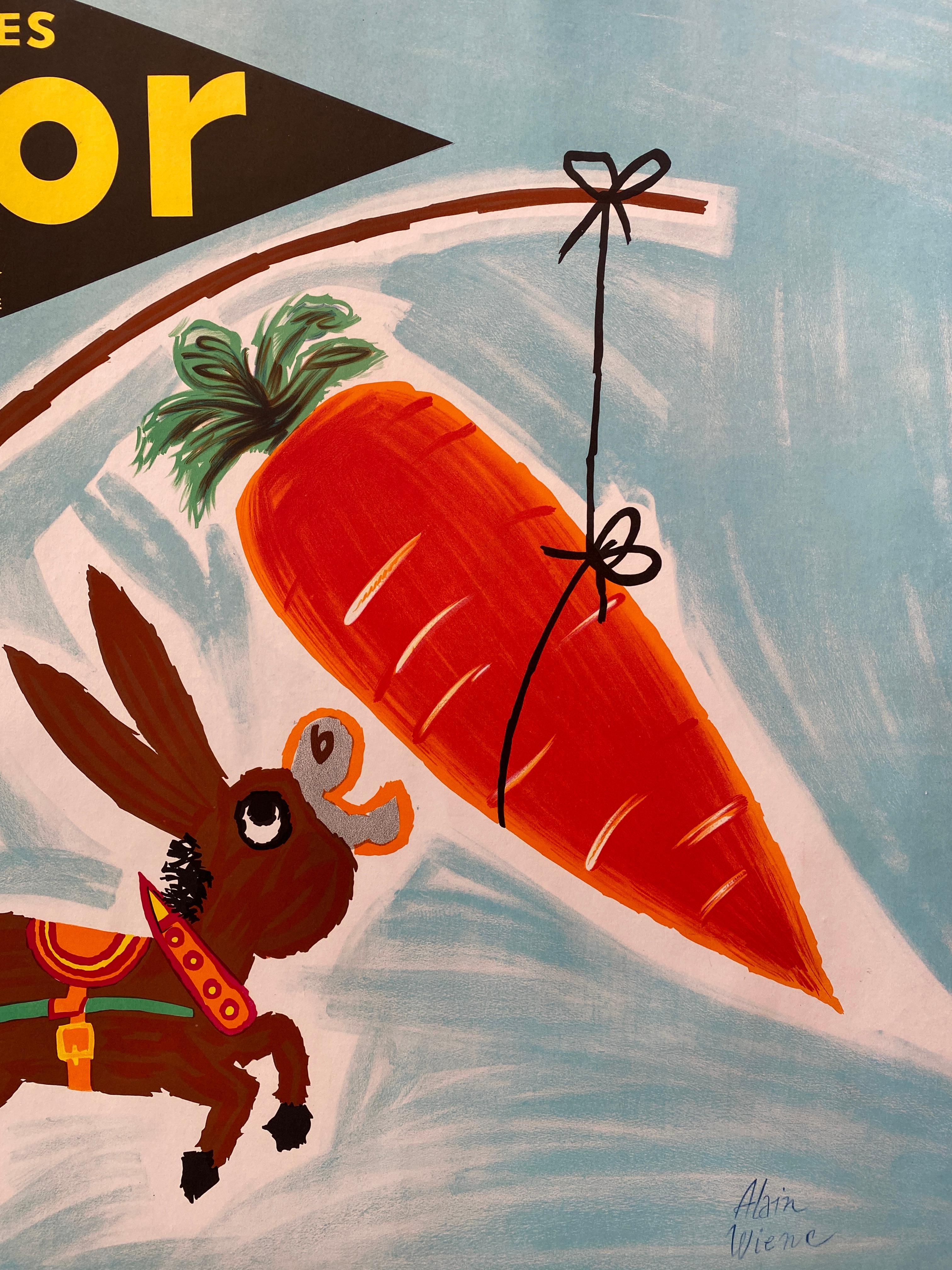Affiche vintage originale, Graines Eclor, 1958 en vente 5