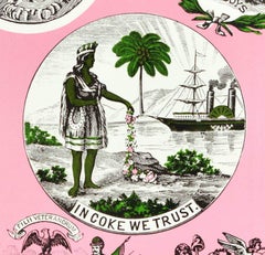 Original Vintage Poster In Coke We Trust Lothar Gunther Buchheim Warrior Sailing