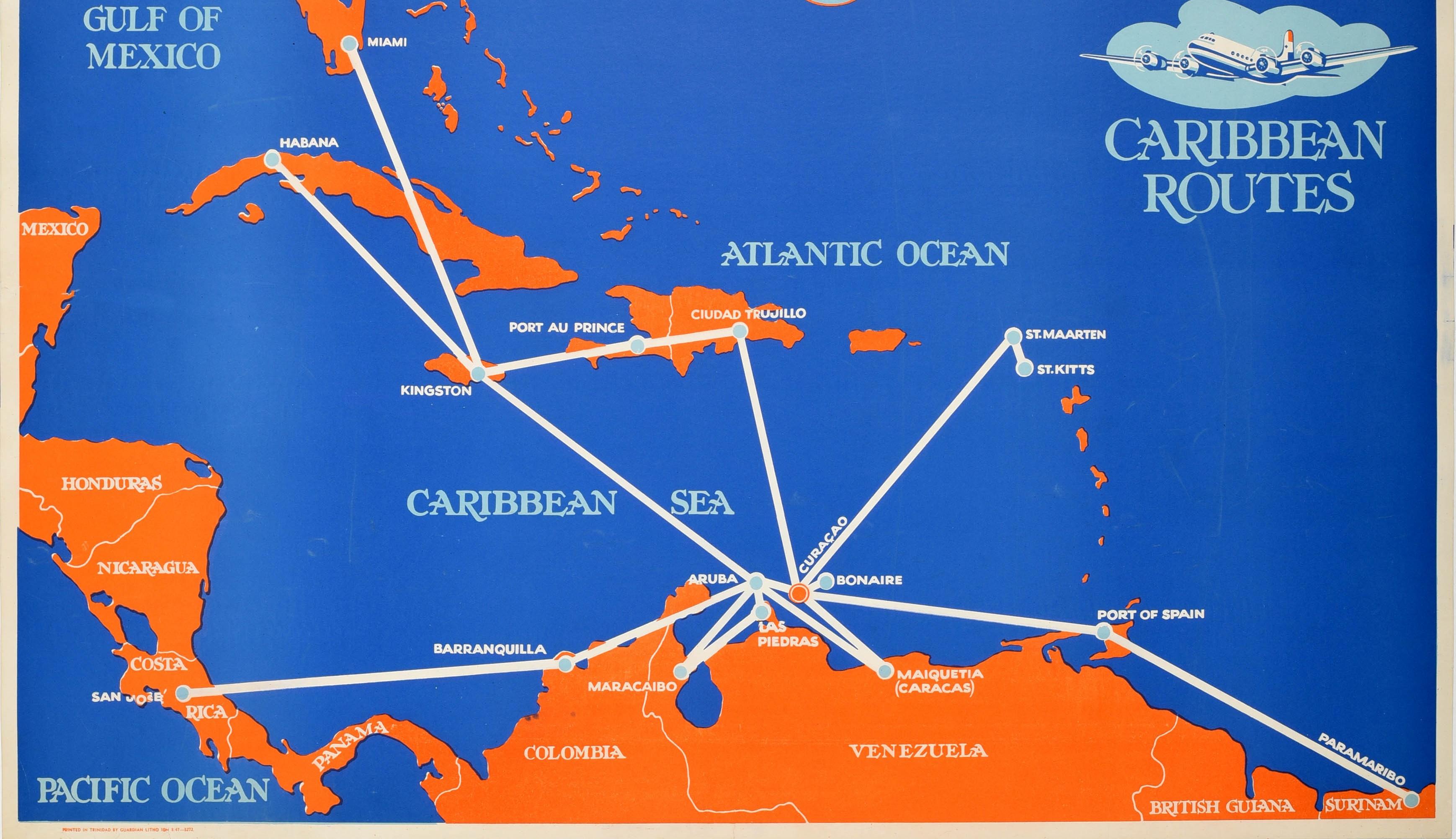 caribbean islands map