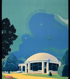 Original Vintage Poster La Grande Source Vittel Train 5 Hours From Paris Railway