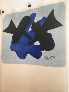 Original Vintage Poster 'LES METAMORPHOSES' by Braque, 1963