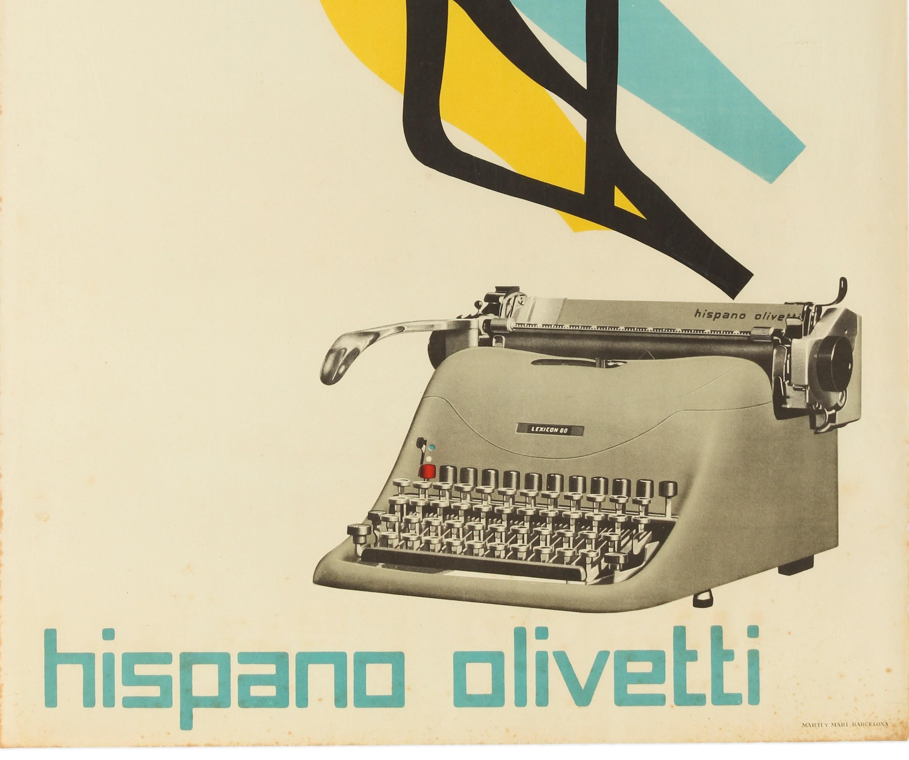 olivetti poster vintage