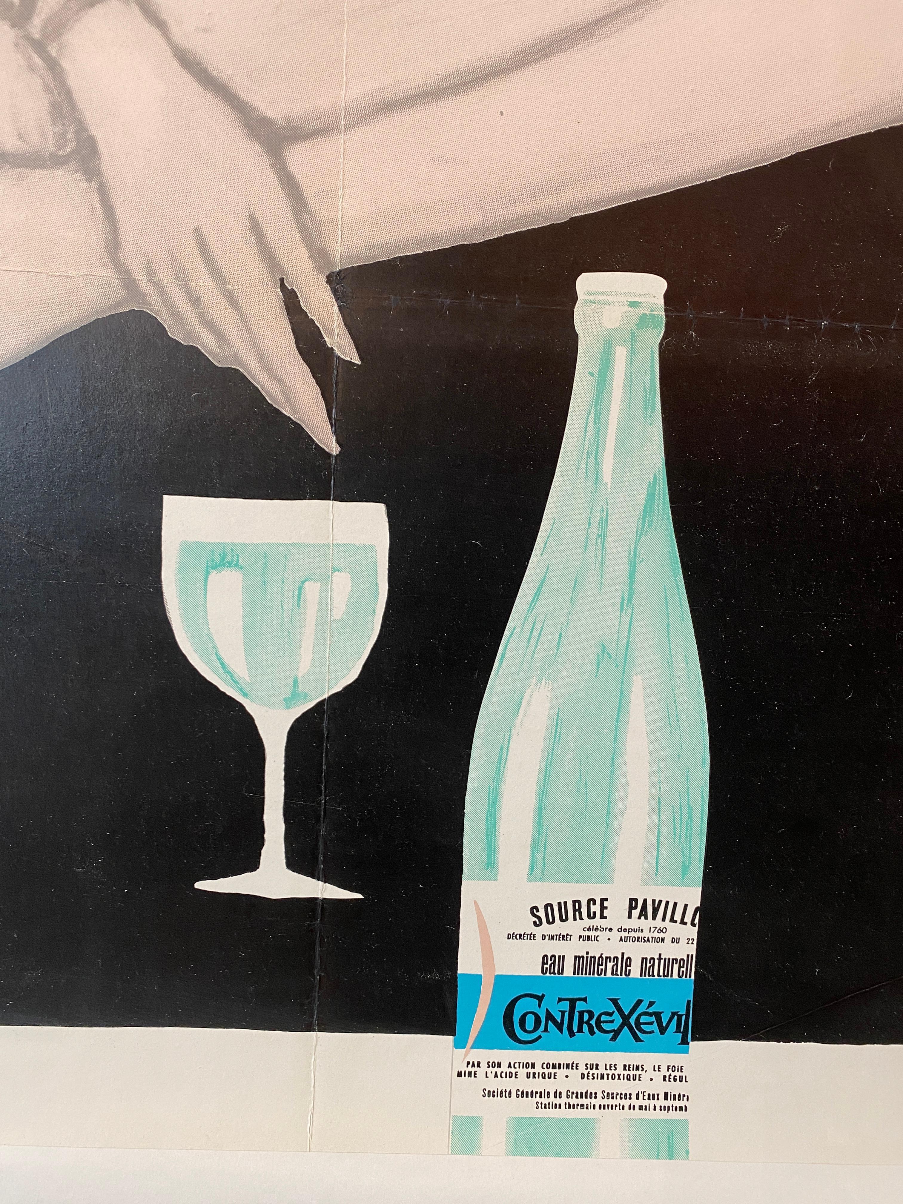 Francese Poster originale d'epoca, Loto, di Savignac in vendita