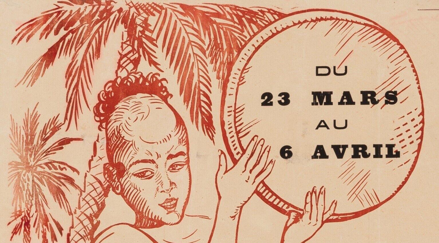 Original-Vintage-Poster-M. Lalaurie-Grande Quinzaine De Marrakesch, um 1915

Das Plakat stammt von dem 1885 geborenen französischen Maler und Zeichner Marcel Lalaurie, der sich auf Landschaften, Porträts und Ereignisse in Nordafrika spezialisiert