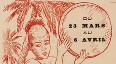 Original Vintage Poster-M. Lalaurie-Grande Quinzaine De Marrakech, c.1915