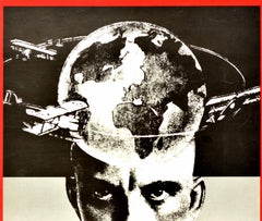 Original Vintage Poster Mayakovsky Exhibition Paris Constructivist Photo Design