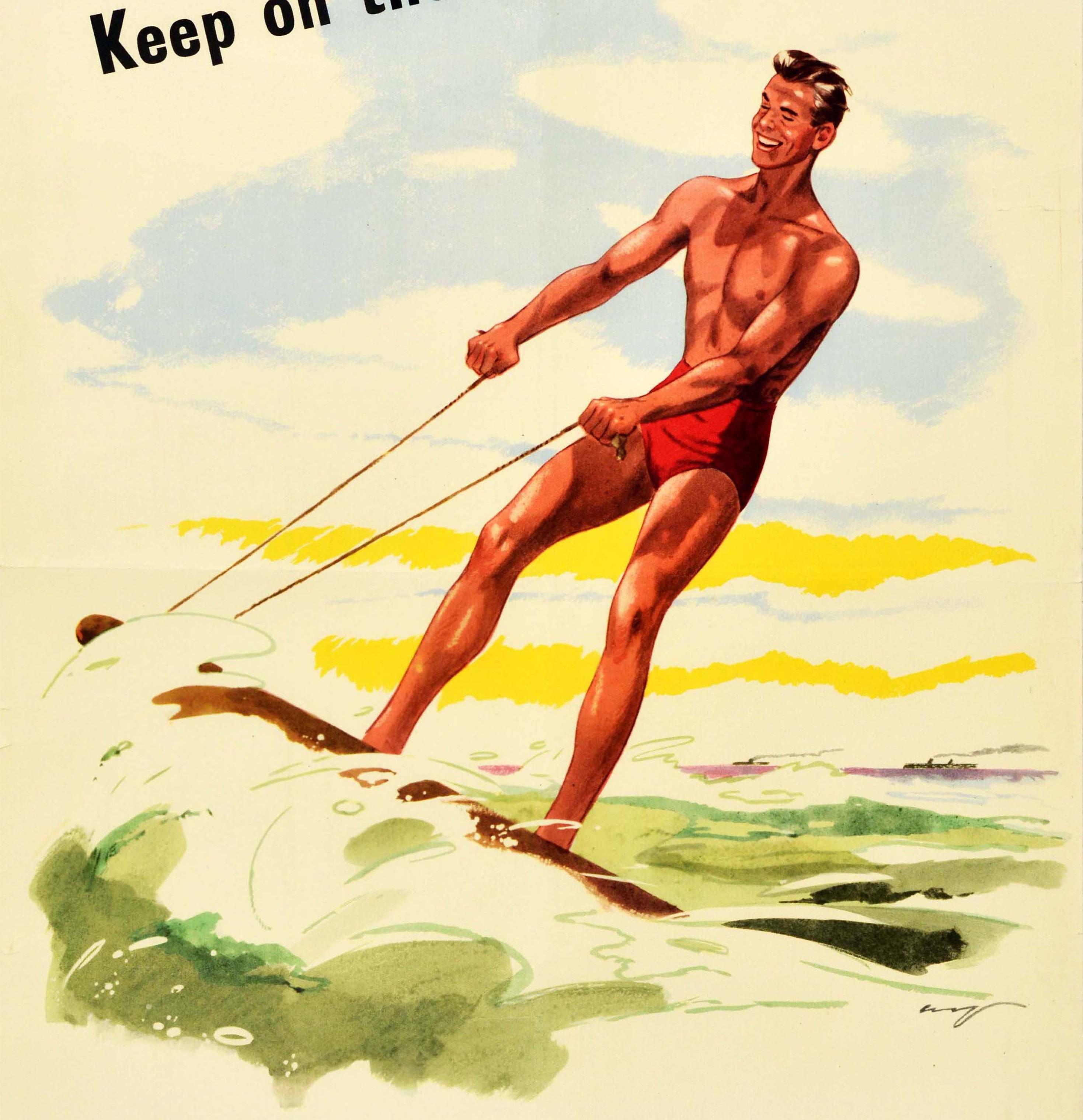 surf vintage poster