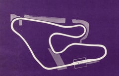 Original Vintage Poster-Österreichring-F1-Circuit-Car Circuit, c.1987