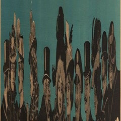 Original Vintage Poster, Paolo Henri, Cycles Gladiator, Paris, Bicycle, 1900