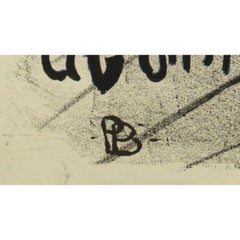 Affiche vintage d'origine -Pierre Bonnard-L'Estampe et L'Afficher, 1897