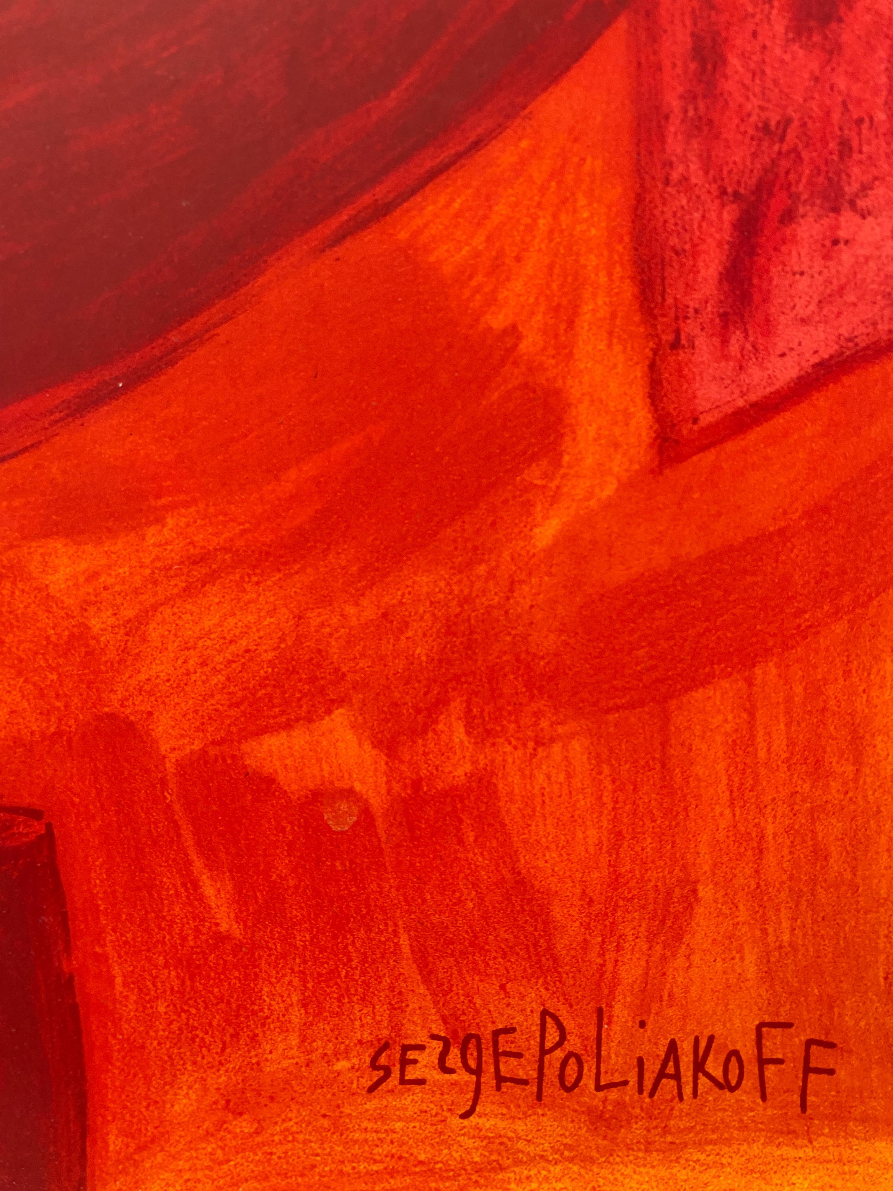 Original Vintage Poster Poliakoff 'Gouaches 1944-1969' im Angebot 3