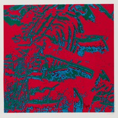 Raymond Pages, Original Vintage Airline Poster, Air France, Mexico, 1971