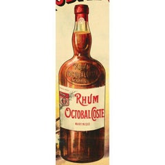 Original Vintage Poster-Rhum Octobal Coste-Martinique-Napoléon, c.1890