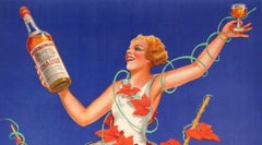 Original Vintage Poster-Robys-Kina Lillet-Français Wine Rais Aperitif, 1937