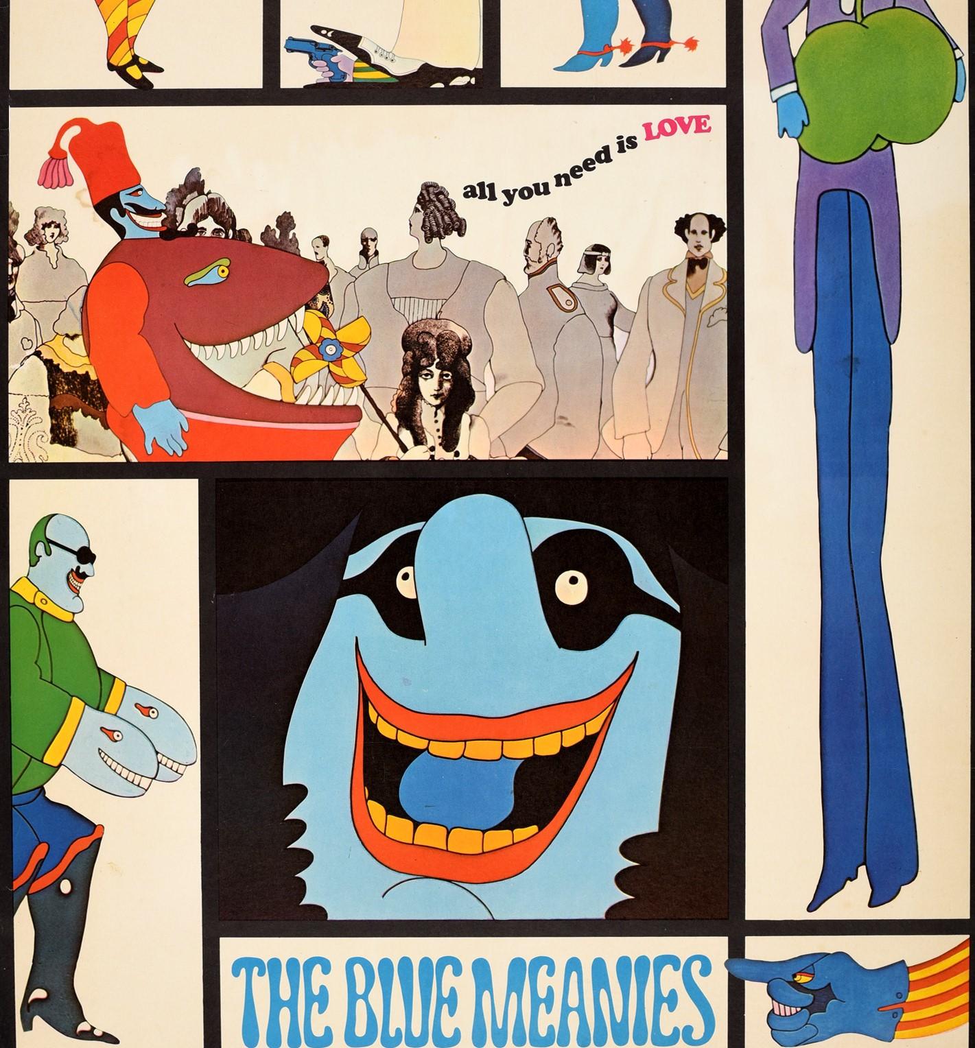 yellow submarine poster original