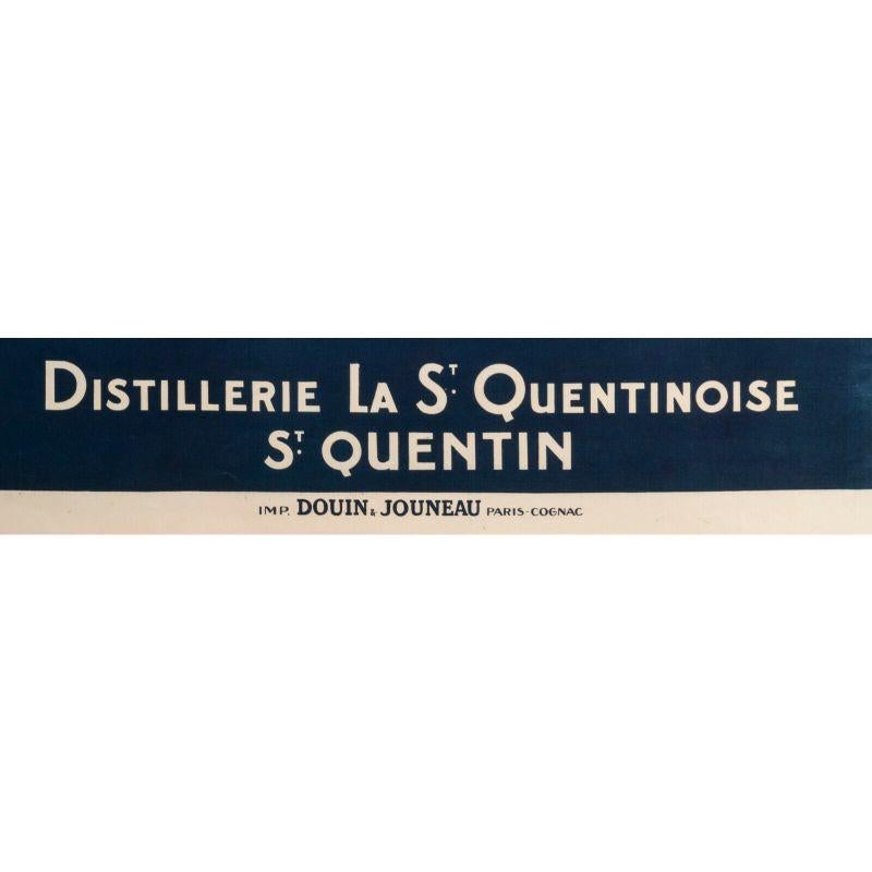 Original-Vintage-Poster, „The Exquisite Anise Fleurette Liqueur“, 1925 im Zustand „Gut“ im Angebot in SAINT-OUEN-SUR-SEINE, FR