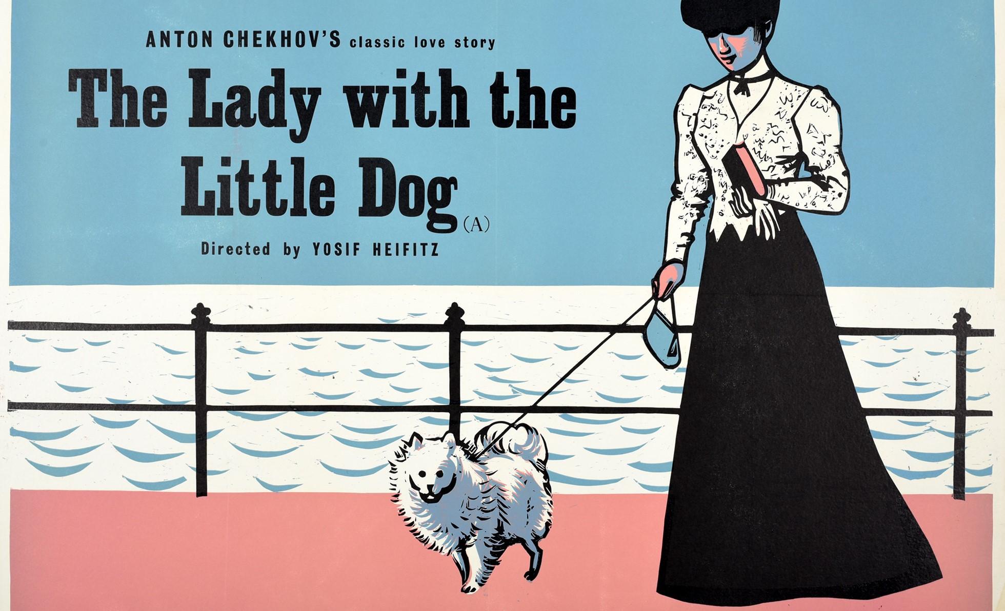 the lady and the little dog