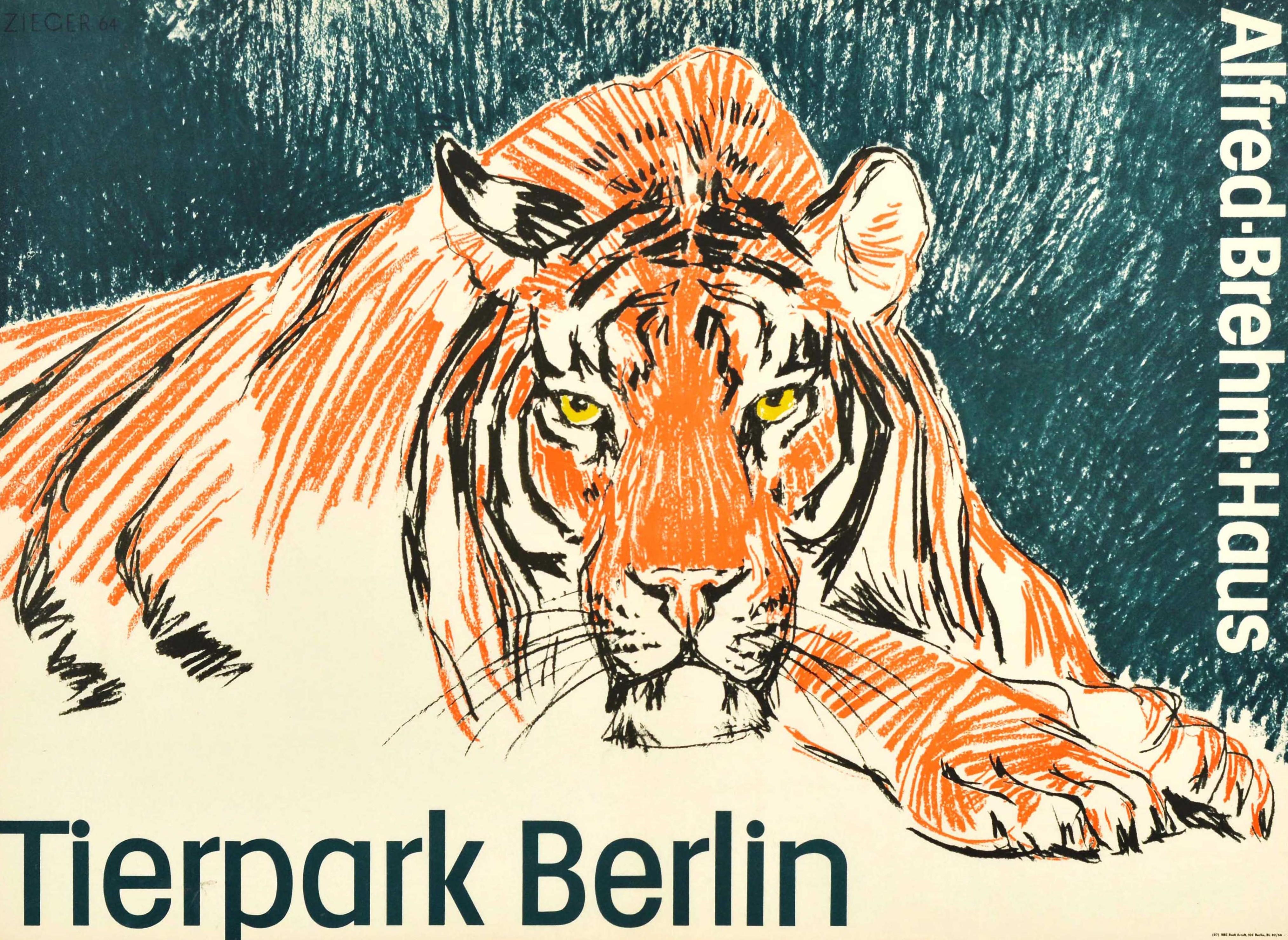 berlin zoo poster