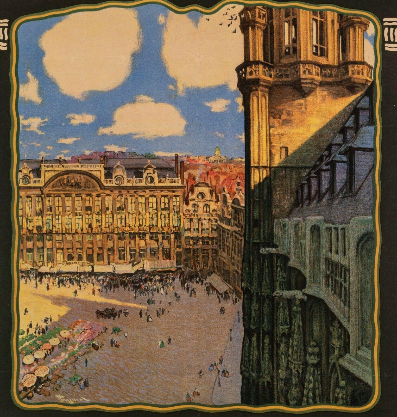 Affiche vintage originale de Toussaint 7e foire commerciale-Brussels-Belgique, 1926

Affiche de la 7e foire de Bruxelles du 7 au 21 avril 1926. La Grande Place est la place centrale de la ville belge de Bruxelles.

Détails supplémentaires