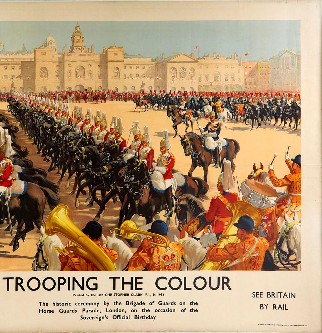 origin of trooping the colour