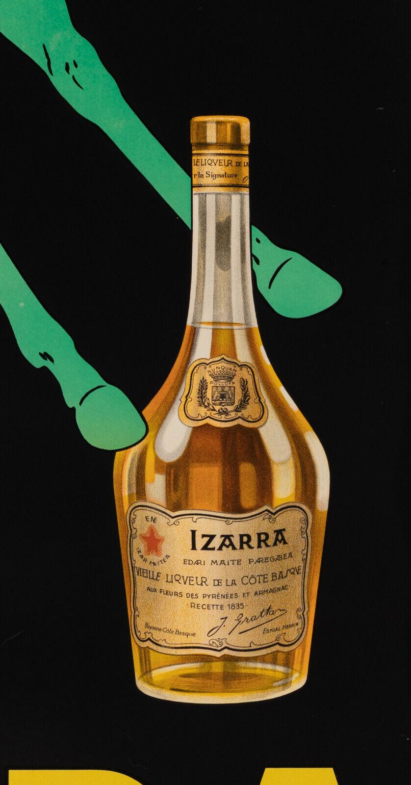 Original Vintage Poster-Ula-I-Arra Liqueur-Alcohol-France, 1934 In Good Condition For Sale In SAINT-OUEN-SUR-SEINE, FR