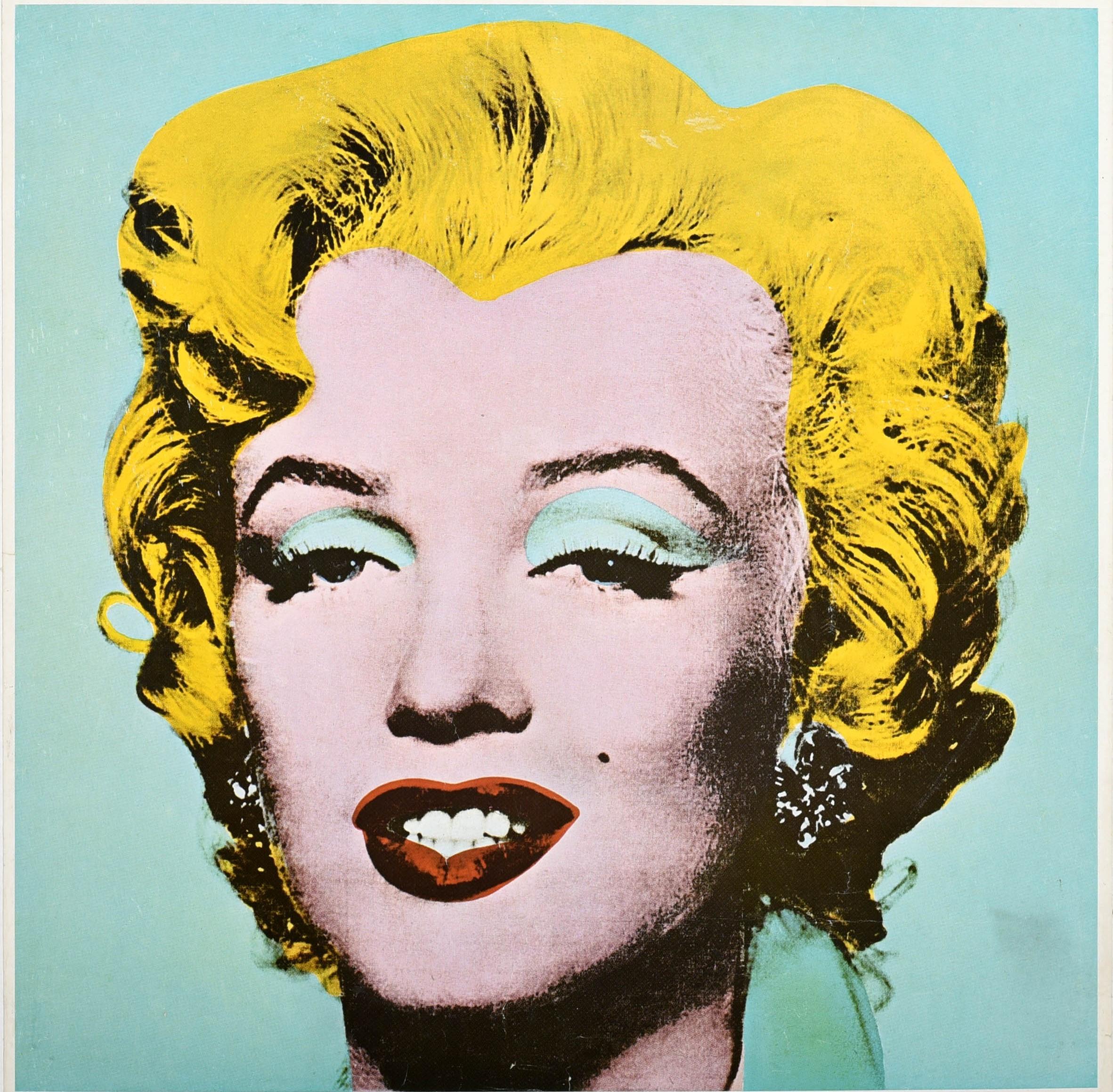 Marilyn Monroe Poster Plakat Pop Art Ausstellung Andy Warhol 2015 