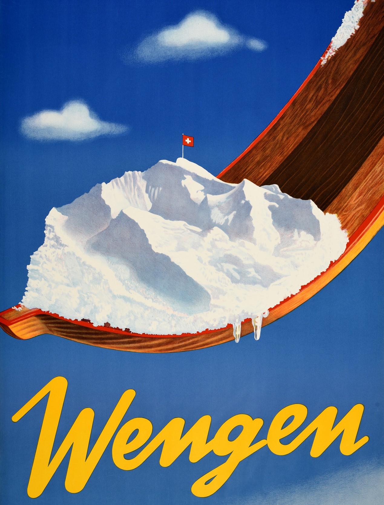 swiss alps poster