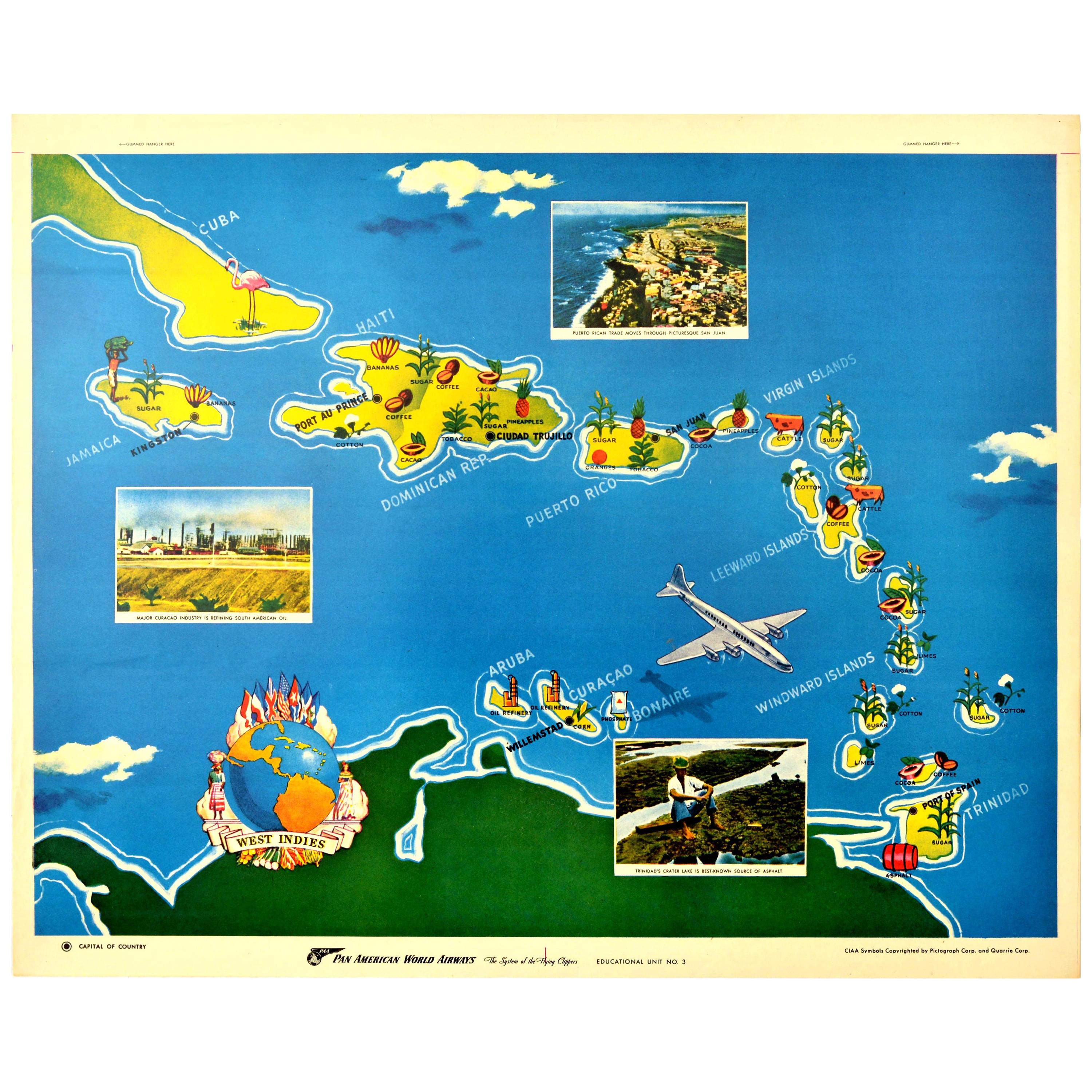 Original Vintage Poster Pan American - 21956672 Master