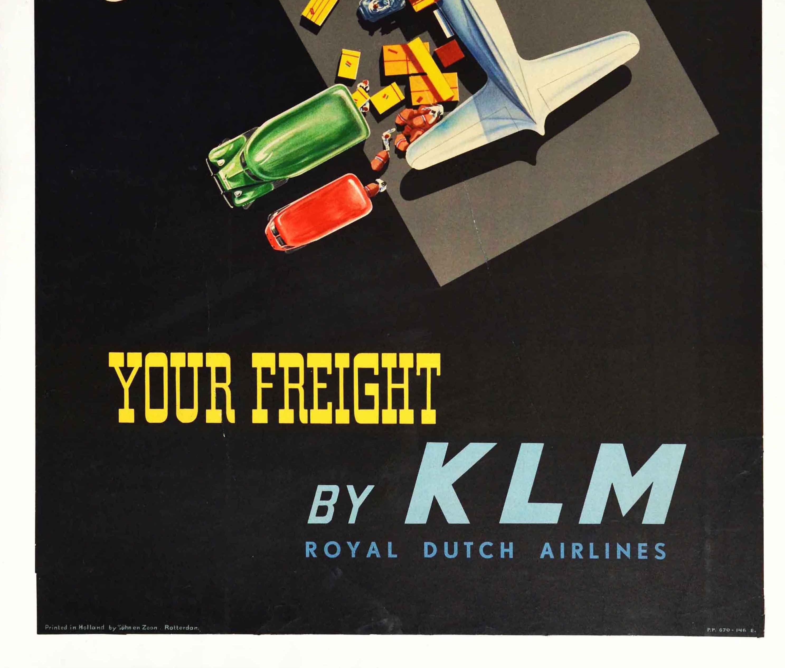 vintage klm poster