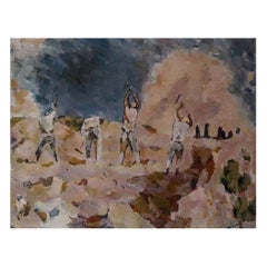 Original Vintage Print After Enzo Morelli, Italy, Verzocchi, 1950