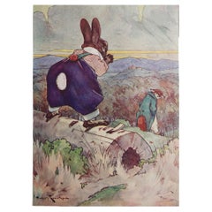Original Vintage-Druck nach Harry Rountree. C.1910