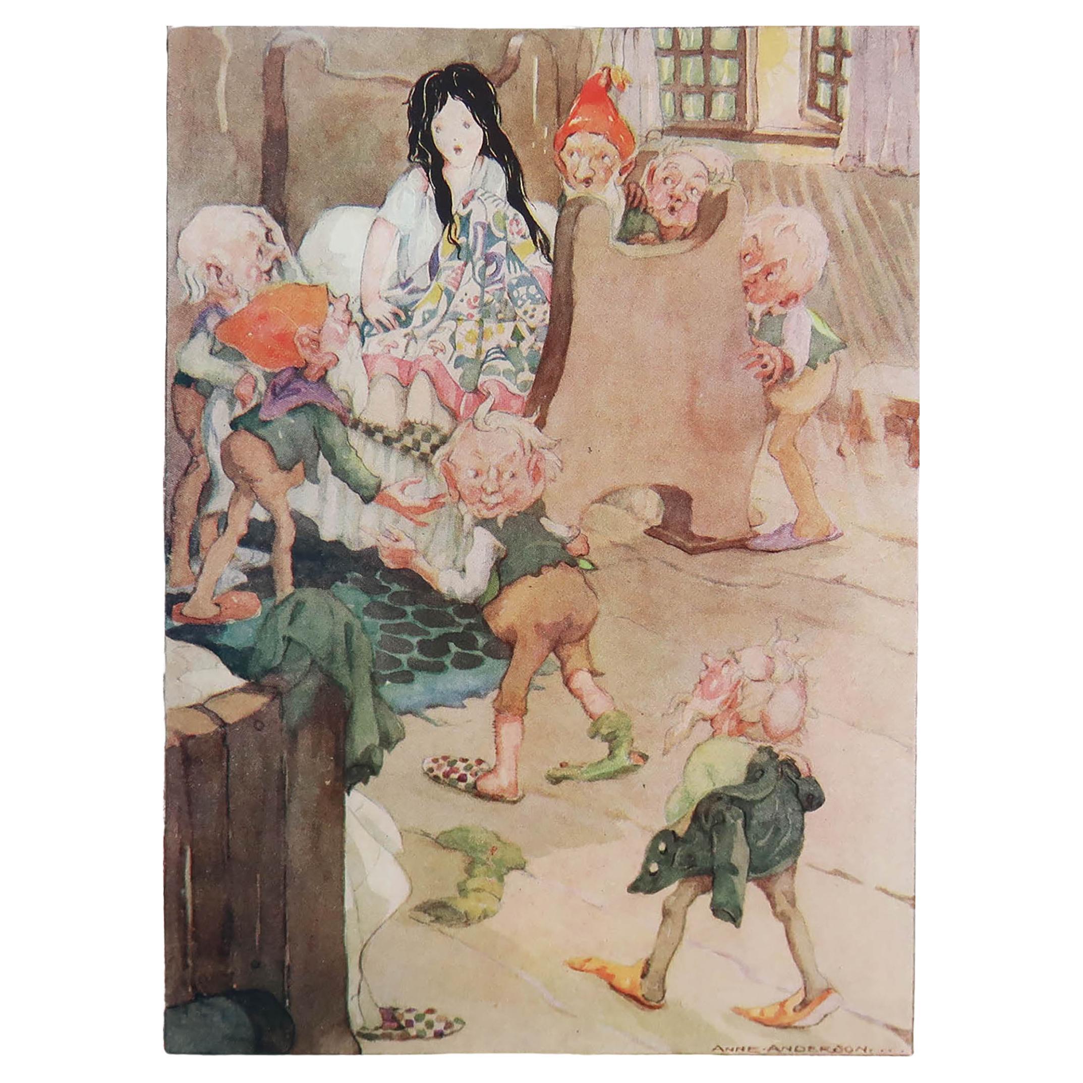 Original Vintage Print by Anne Anderson, C.1920