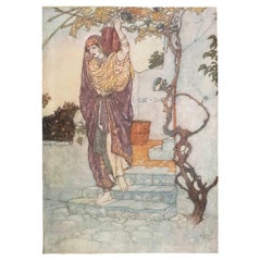 Original Vintage Print by Edmund Dulac, 1920.