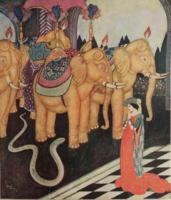 Original Vintage Print by Edmund Dulac, C.1920