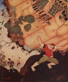 Original Vintage Print by Edmund Dulac, C.1920