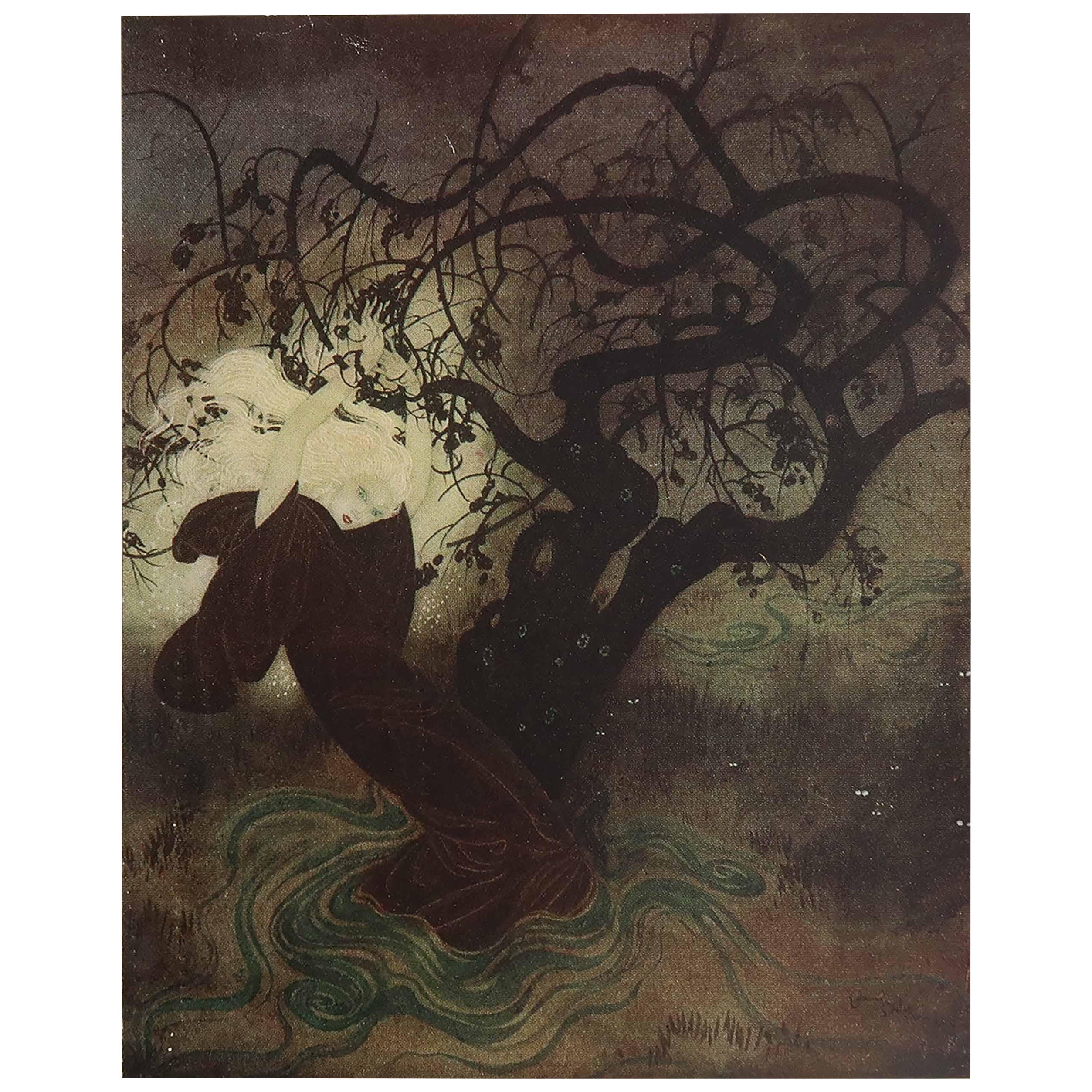 Original Vintage Print by Edmund Dulac, C.1920