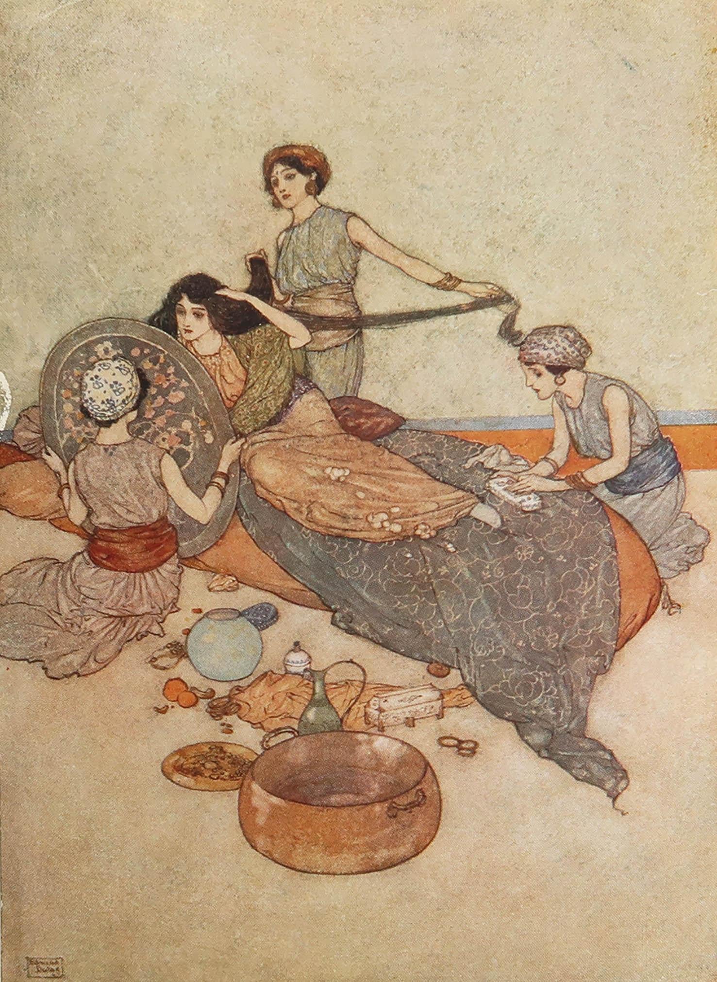 Splendida immagine di Edmund Dulac

Ribalta il piatto sulla carta

Litografia. 

Pubblicato nel 1930.

La misura indicata è il formato della carta, non l'immagine stampata con il colore reale.

Spedizione gratuita

