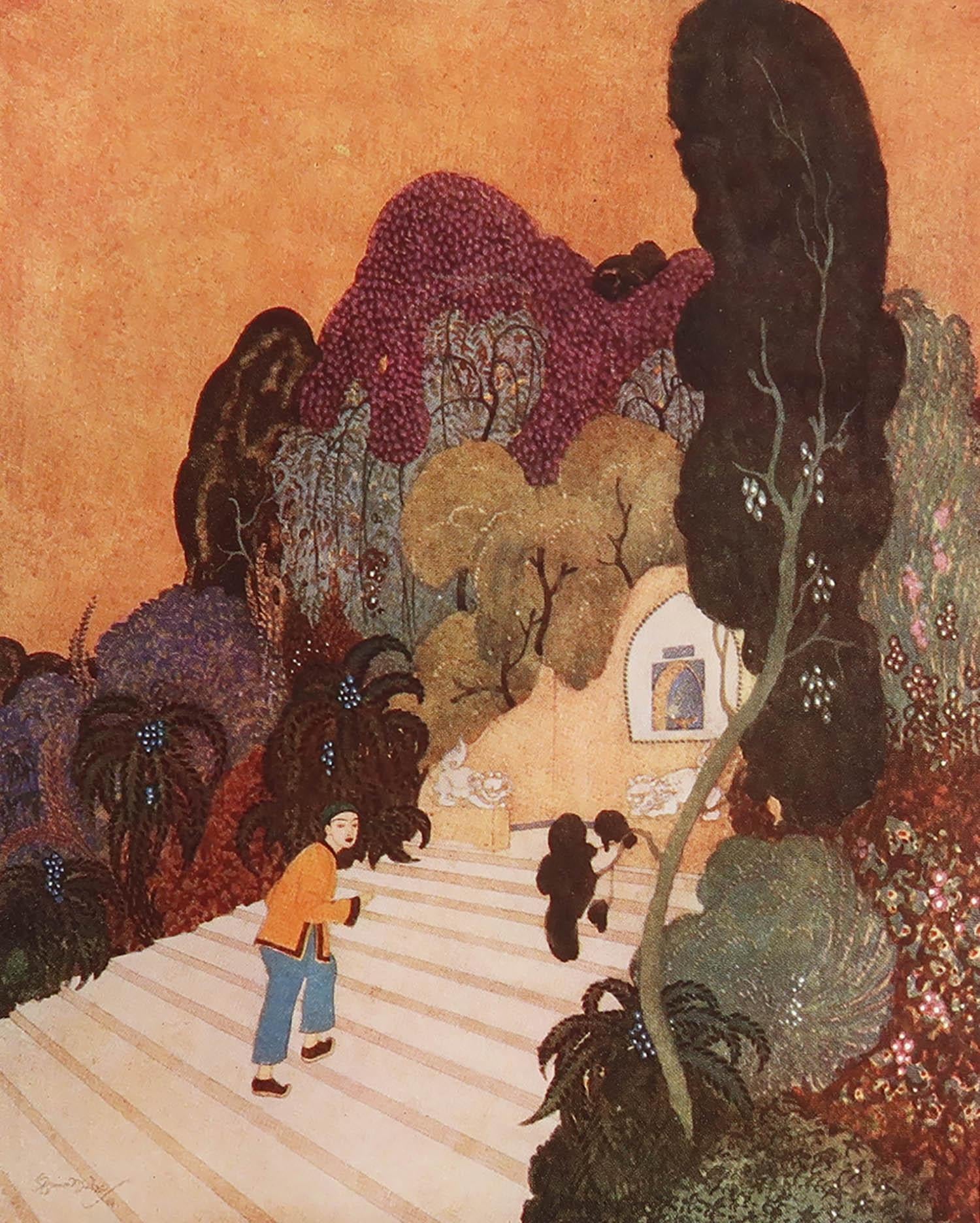 Splendida immagine di Edmund Dulac

Ribalta il piatto sulla carta

Litografia. 

Pubblicato nel 1930.

La misura indicata è il formato della carta, non l'immagine stampata con il colore reale.

Spedizione gratuita


